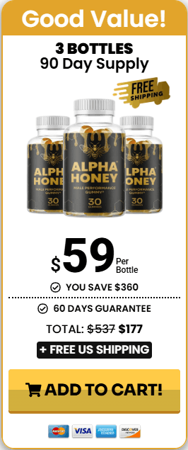 Alpha Honey 3 Bottle Pricing